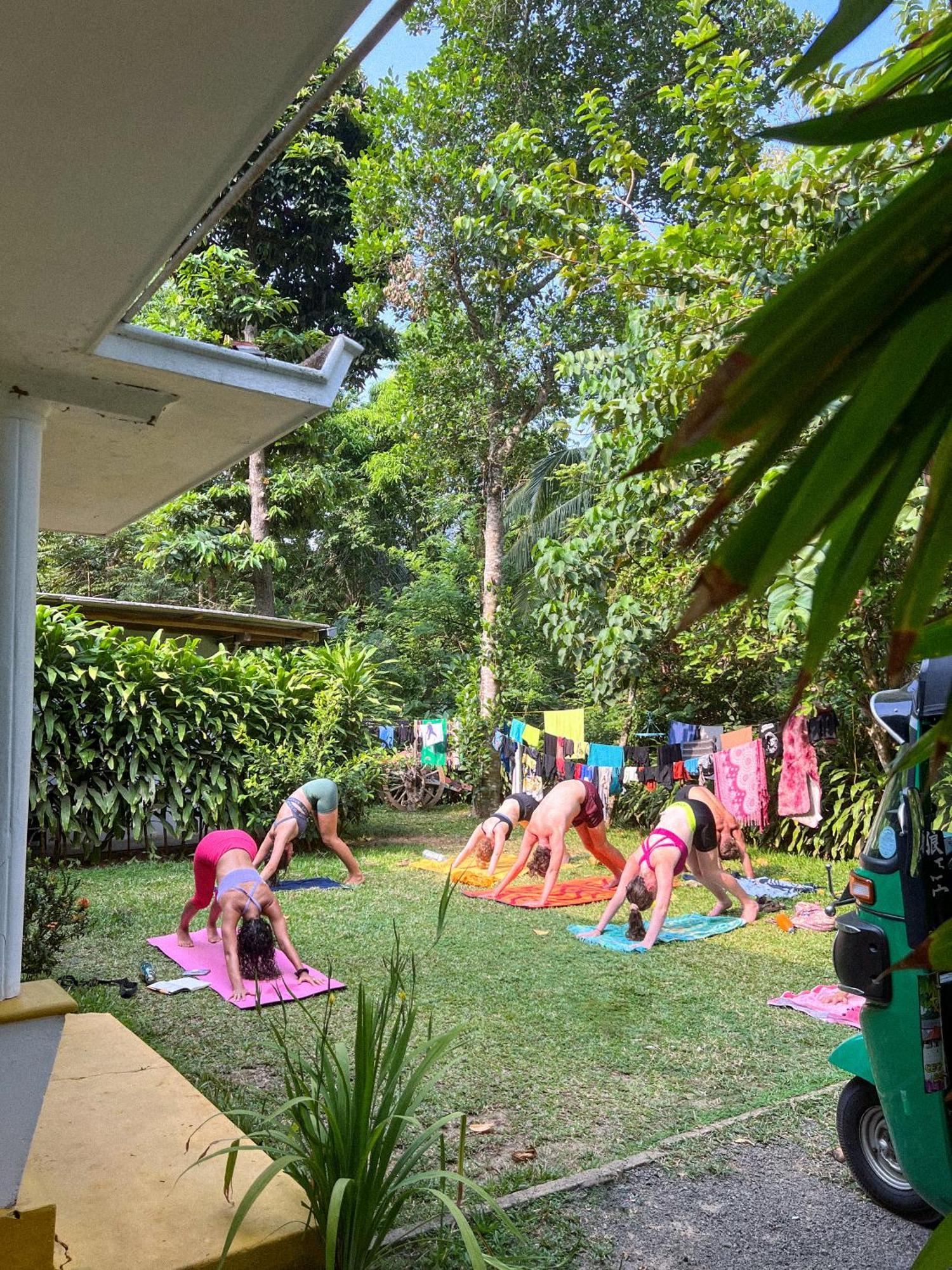Lazy Monkey Surfhostel - Sri Lanka ディックウェラ エクステリア 写真